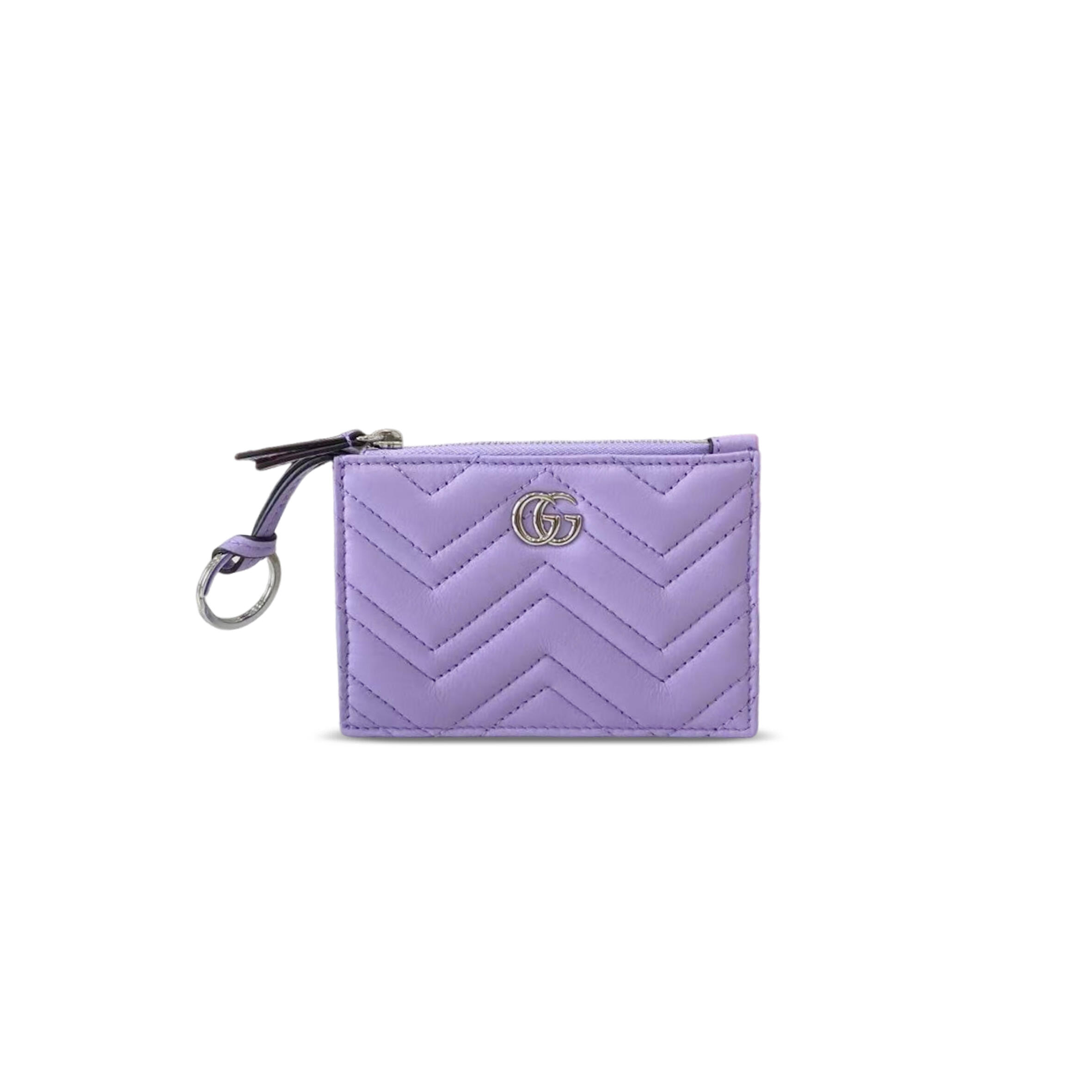 GUCCI GG MARMONT ZIP KEY POUCH 837747 (12*8.5cm)